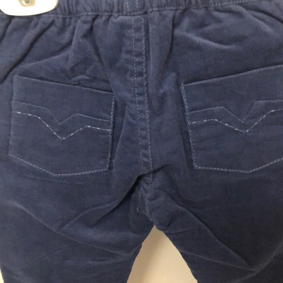 Blue corduroy baby pants - Picture 6 of 6